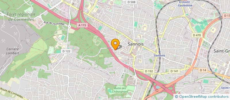 localisation de l'entreprise Y&R MULTI-SERVICE  SANNOIS