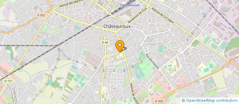 localisation de l'entreprise Y-S EVENEMENTIEL à CHATEAUROUX