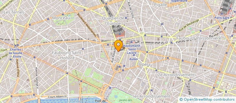 localisation de l'entreprise Y S H à PARIS