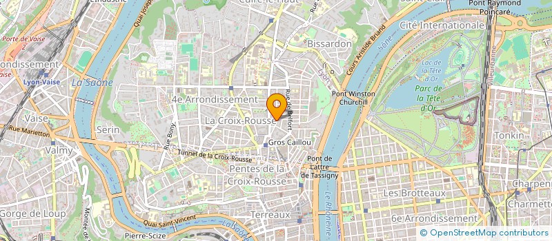 localisation de l'entreprise Y.S.I. à LYON