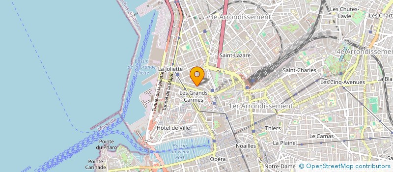 localisation de l'entreprise Y.S.R à MARSEILLE