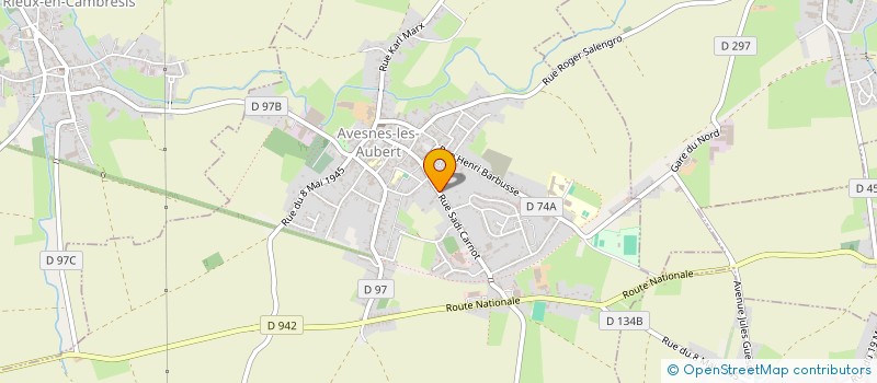 localisation de l'entreprise Y'S'RON TOUDIS LA  AVESNES-LES-AUBERT