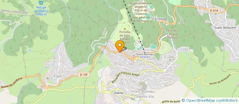 localisation de l'entreprise Y SEM BE  FONT-ROMEU-ODEILLO-VIA