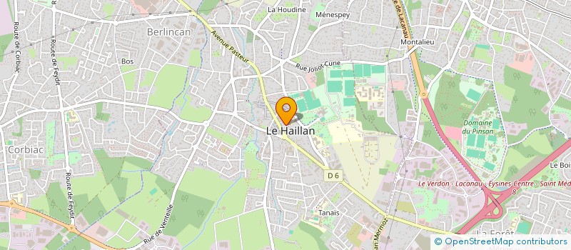 localisation de l'entreprise Y SEM BE à LE HAILLAN