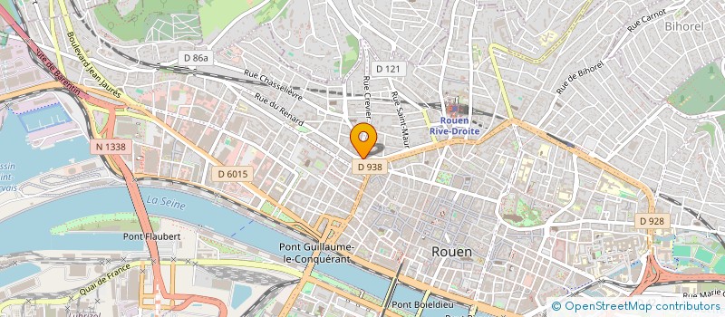 localisation de l'entreprise Y SERVICES à ROUEN