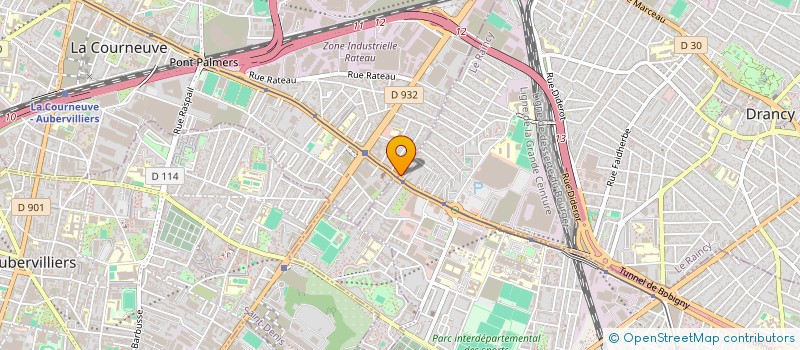 localisation de l'entreprise Y.V PRO-TEX  DRANCY