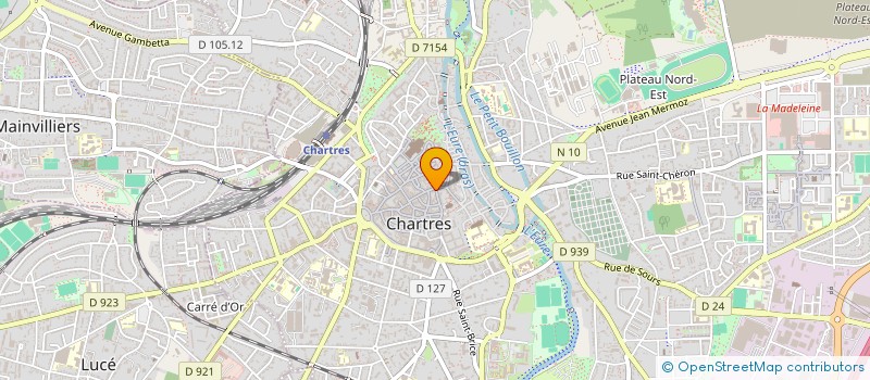 localisation de l'entreprise Y & Y 84 à CHARTRES