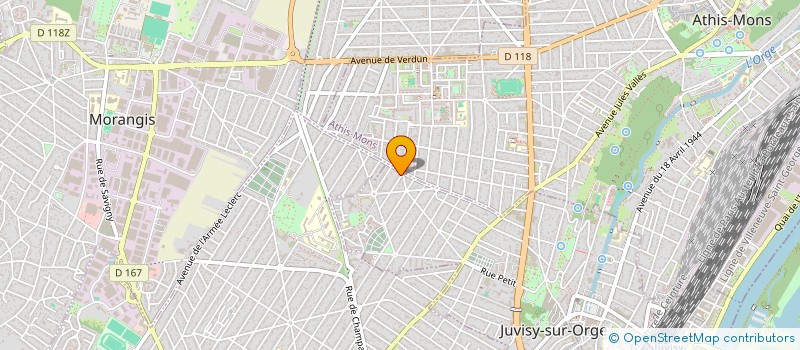 localisation de l'entreprise Y&Y CONSULTING à JUVISY-SUR-ORGE