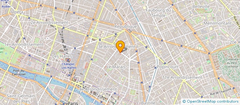 localisation de l'entreprise Y&Y STUDIO  PARIS