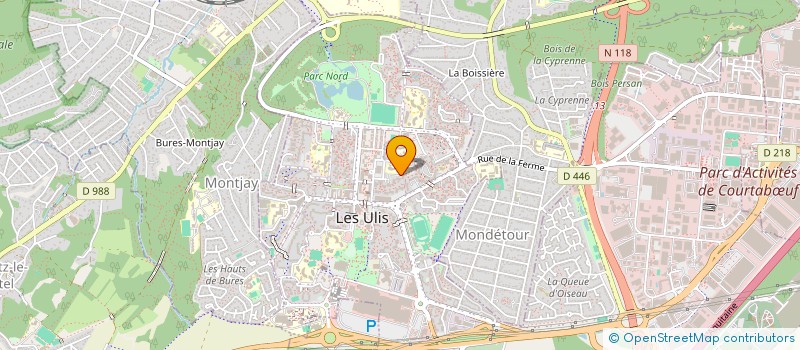 localisation de l'entreprise Y&Z SERVICES  LES ULIS