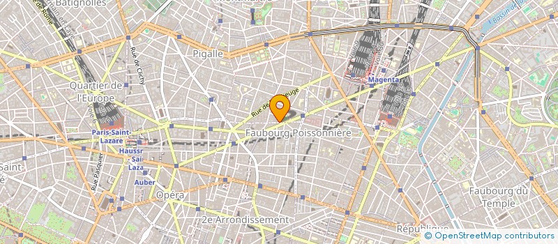 localisation de l'entreprise Y1  PARIS