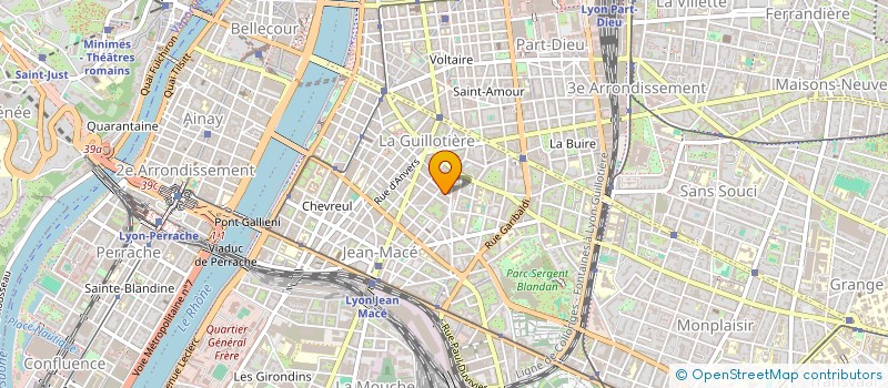 localisation de l'entreprise Y2D  LYON