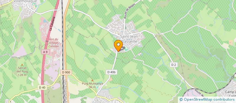 localisation de l'entreprise Y2G PROMOTION  SAINT-JEAN-LASSEILLE