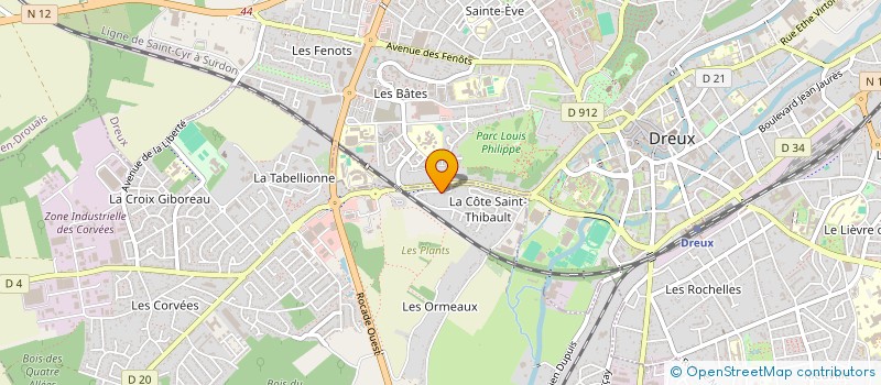 localisation de l'entreprise Y2M à VERNOUILLET