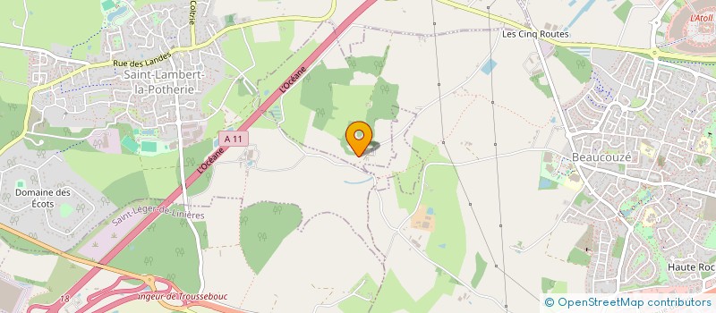 localisation de l'entreprise Y2MC  SAINT-LEGER-DE-LINIERES