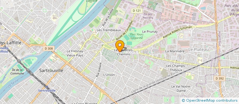 localisation de l'entreprise Y2N CONSEIL à SARTROUVILLE