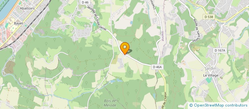 localisation de l'entreprise Y2PRISME à VIENNE