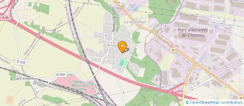 localisation de l'entreprise Y3L COMPAGNIE  GRENAY