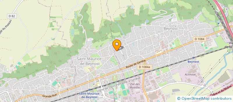 localisation de l'entreprise Y3PF INVEST à BEYNOST