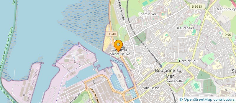 localisation de l'entreprise YA à BOULOGNE-SUR-MER