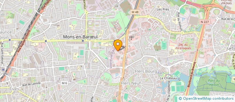 localisation de l'entreprise YA AUTO LUXE à VILLENEUVE-D'ASCQ