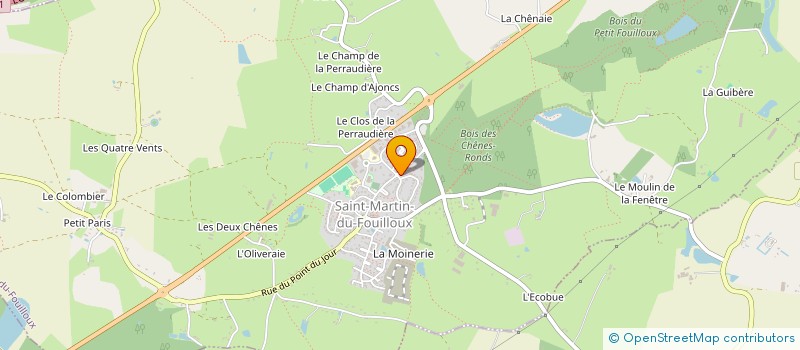 localisation de l'entreprise YA BIKE  SAINT-MARTIN-DU-FOUILLOUX