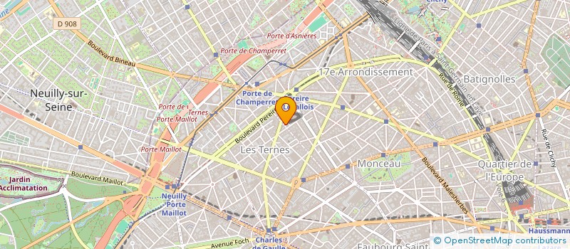 localisation de l'entreprise YA CAB à MONTREUIL