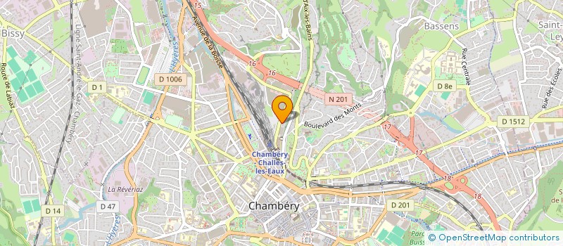 localisation de l'entreprise YA-EL à CHAMBERY