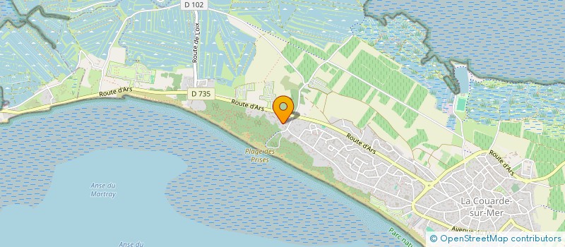 localisation de l'entreprise YA FOYE  LA COUARDE SUR MER