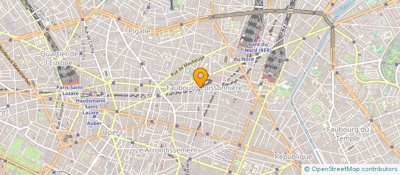 localisation de l'entreprise YA JIN GE  PARIS