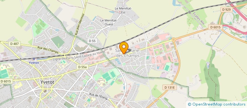 localisation de l'entreprise YA KA DANSER  SAINTE-MARIE-DES-CHAMPS