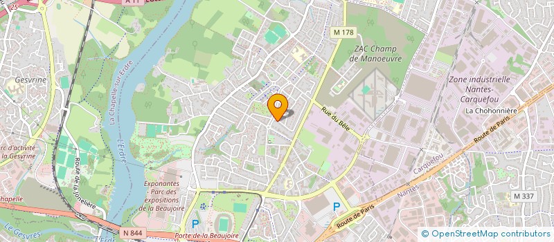 localisation de l'entreprise YA KE NOUS à NANTES