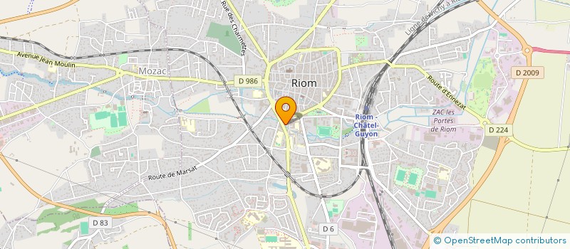 localisation de l'entreprise YA TOU SSA  RIOM