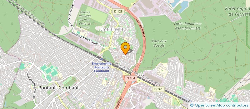 localisation de l'entreprise YA TRANSPORT  CRETEIL