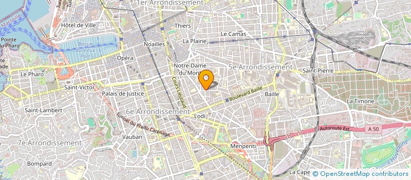 localisation de l'entreprise YA.ZA  MARSEILLE