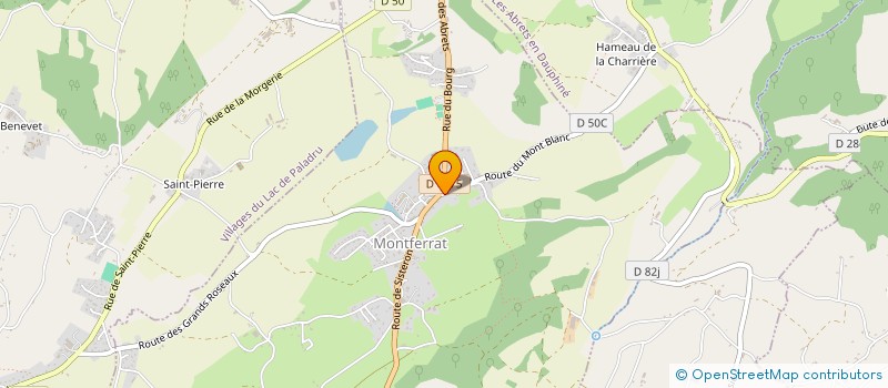 localisation de l'entreprise YA2L  MONTFERRAT