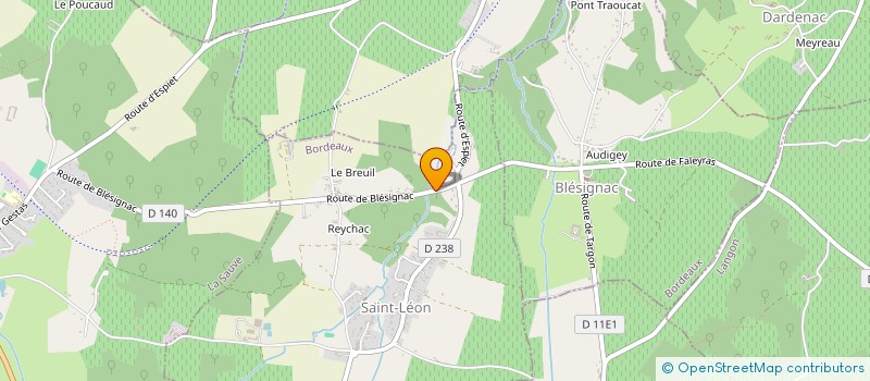 localisation de l'entreprise YA2ROO à SAINT-LEON