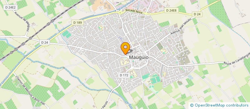 localisation de l'entreprise YAAAAH  MAUGUIO