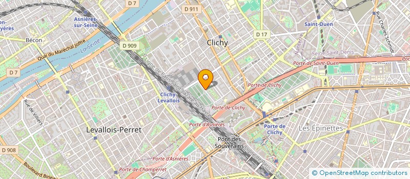 localisation de l'entreprise YAART à CLICHY