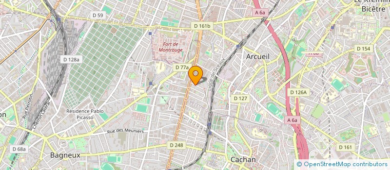 localisation de l'entreprise YABASS LOGISTIC à ARCUEIL