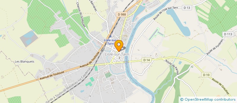 localisation de l'entreprise YABOU CAFE à LISLE-SUR-TARN
