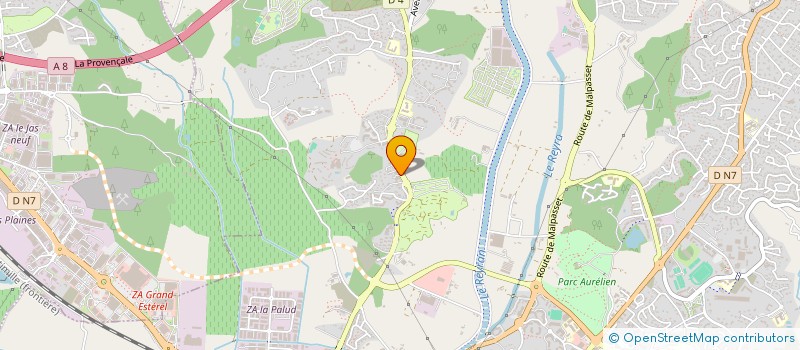 localisation de l'entreprise YAC à FREJUS