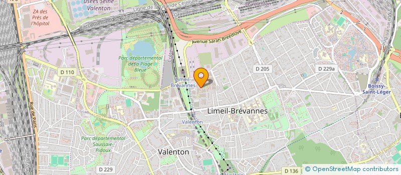 localisation de l'entreprise YAC ENERGY  LIMEIL-BREVANNES