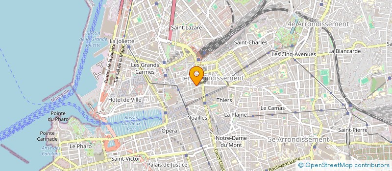 localisation de l'entreprise YAC.LI à MARSEILLE