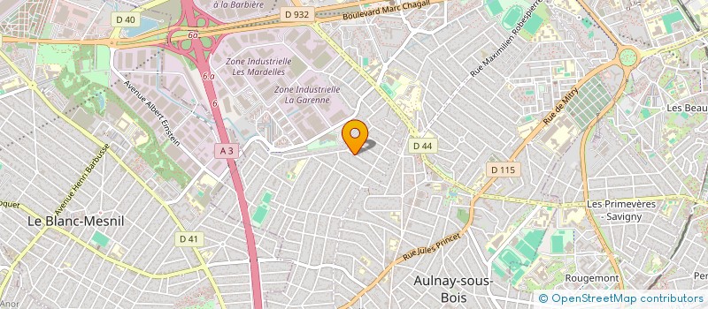 localisation de l'entreprise YAC RAVALEMENT à AULNAY-SOUS-BOIS