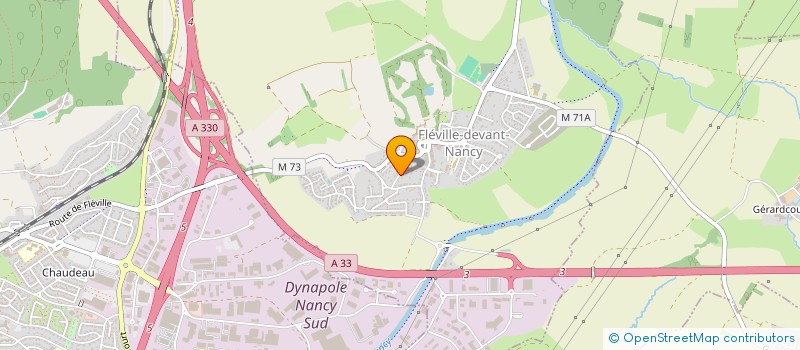 localisation de l'entreprise YACA IMMOBILIER  FLEVILLE-DEVANT-NANCY