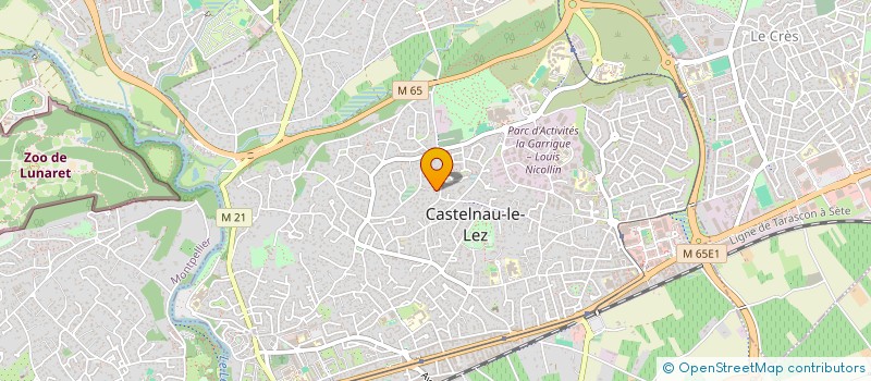 localisation de l'entreprise YACAL DEVELOPPEMENT à CASTELNAU-LE-LEZ