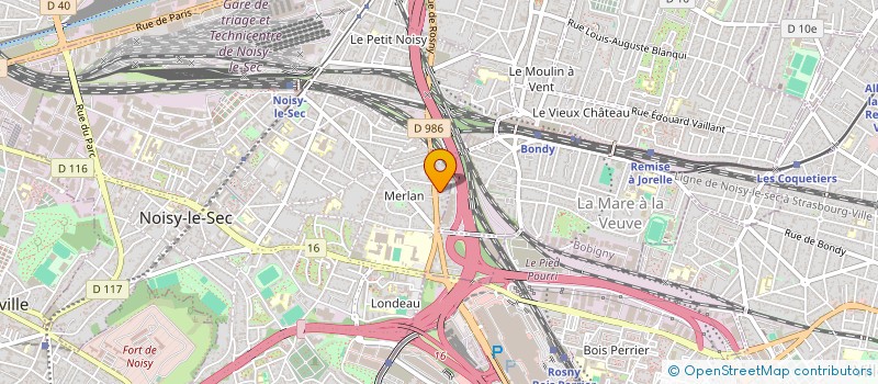 localisation de l'entreprise YACAR'S  NOISY-LE-SEC