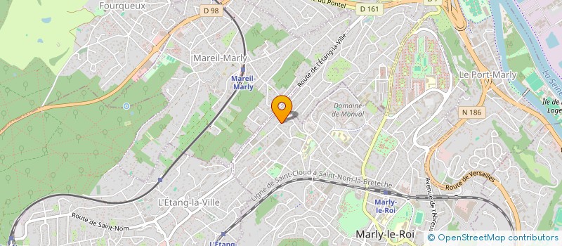 localisation de l'entreprise YACARANDA  MARLY-LE-ROI