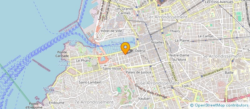 localisation de l'entreprise YACEBA FOOD & BEVERAGE à MARSEILLE